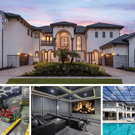 Dreamy 12 Bedroom Villa In Orlando6512